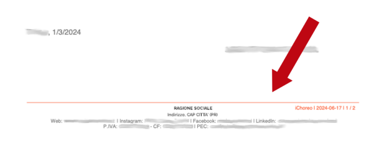 pdf piè pagina